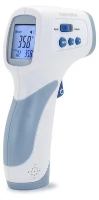 Produktbild von Kontaktloses Fieberthermometer Infrarot-Thermometer Stirnthermometer - Messung in 1 Sekunde - Körper- und Oberflächenmessung - Mit Aufbewahrungsbox