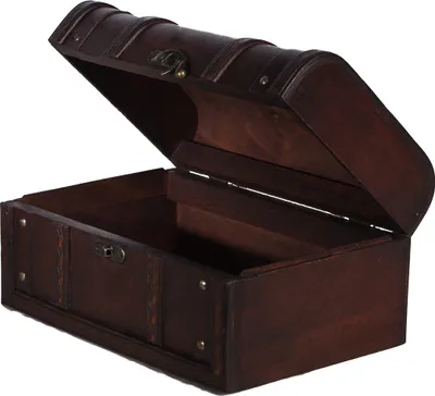 Produktbild von Truhe HD 86002-S Kiste Geschenkbox Kiste Holztruhe 30cm
