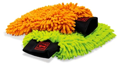Produktbild von Mikrofaser-Waschhandschuhe, 2 Stück
