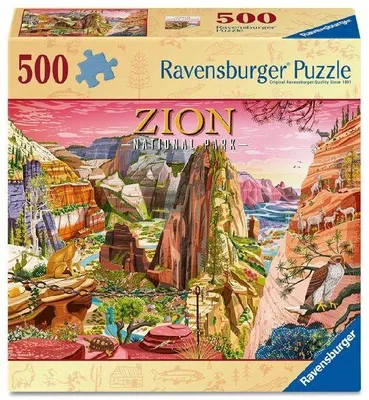 Produktbild von Zion Nationalpark – 500-teiliges Puzzle