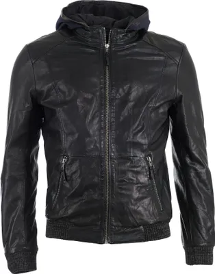 Produktbild von JCC Lederblouson 15.09.2002 Herren black 3XL