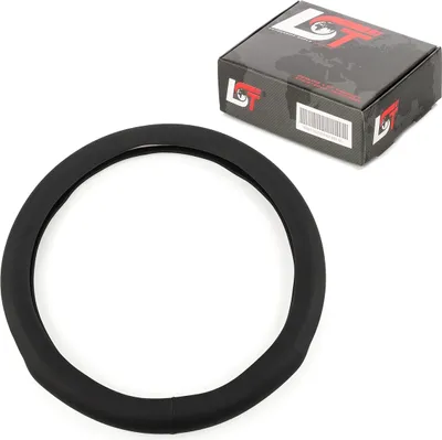 Produktbild von Lenkradbezug Hülle Ø 38x9 cm Schwarz für CITROEN für PEUGEOT für RENAULT