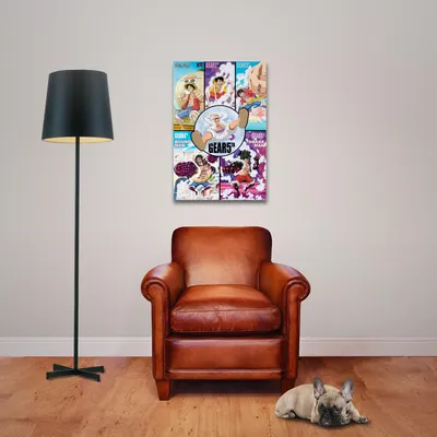 Produktbild von One Piece - Poster - Gears History + 1 Ü-Poster der Grösse 61x91,5cm