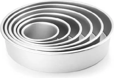 Produktbild von Ibili Hohe Gerade Runde Form 30x7.60 Cm Silber  Silber One Size