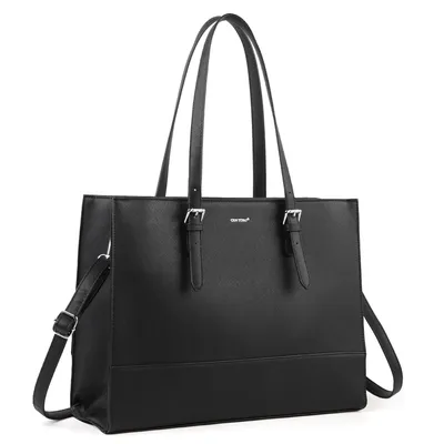 Produktbild von Aktentasche Business Handtasche Laptoptasche 15,6 Zoll Schultertaschen, Mit 4 Fächern für Arbeit Schule Arbeitstasche Notebooktasche