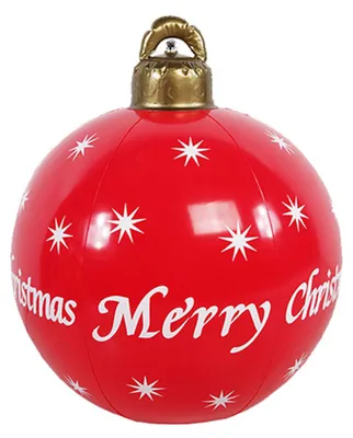 Image de Boule de Noël gonflable Boule d'arbre de Noël Ø60cm