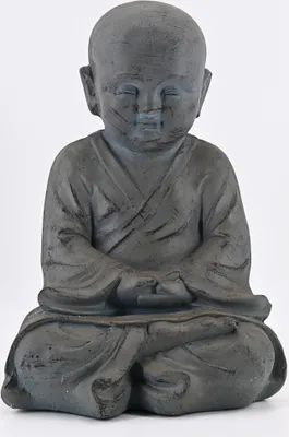 Produktbild von Buddha Statue Meditation sitzend 43 cm