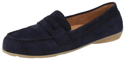 Produktbild von GABOR Damen Ballerina blau Rauleder - Größe: UK 6,5