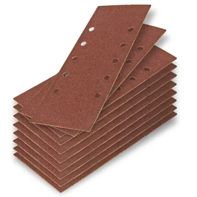 Image de Papier abrasif pour ponceuse vibrante 115x280 mm K40, 10 pcs