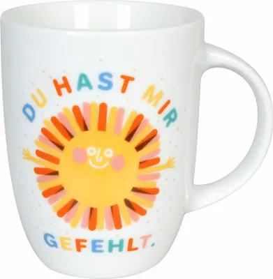 Obrázek produktu pro Könitz Hrnek Chyběl jsi mi, hrnek na kávu, šálek, hrnek na kávu, porcelán, 380 ml, 11 1 103 2594