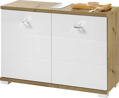 Produktbild von Waschbeckenunterschrank "Peter I" Artisan / Weiß