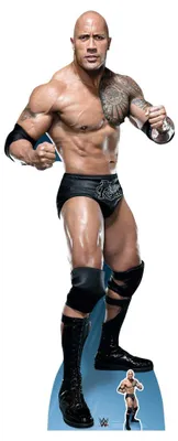 Produktbild von WWE - Wrestling - Rock, The - Dwayne Johnson - Pappaufsteller Standy - 75x195 cm