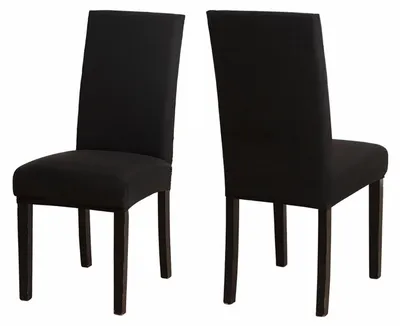 Immagine prodotto di Copridivani, set da 2, colore nero, elasticizzati, lavabili, in Spandex, adatti per sala da pranzo, cucina, banchetti