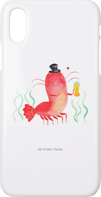 Produktbild von Mr. & Mrs. Panda Iphone 10 Handyhülle Hummer Weizen - Weiß - Geschenk, Handy, Kneipe, X, Kochen, Hülle, Gasthaus, Cover, Garnelen, Bier, Wirtschaft, Meer