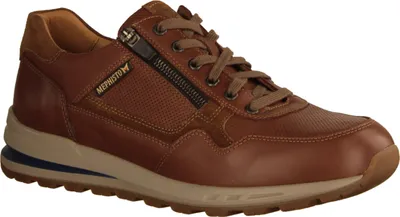 Produktbild von Mephisto Bradley, Bequemer Halbschuh, Herren, Chestnut (Braun), Leder, NEU - Herrenschuhe Sneaker / Schnürschuh, Braun, leder
