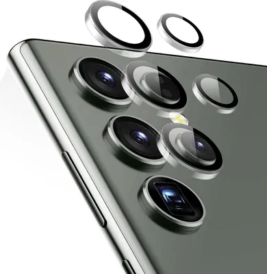 Zdjęcie produktu dla Folia ochronna na obiektyw aparatu Samsung Galaxy S23 Ultra 5 sztuk - przezroczysta i odporna na zarysowania
