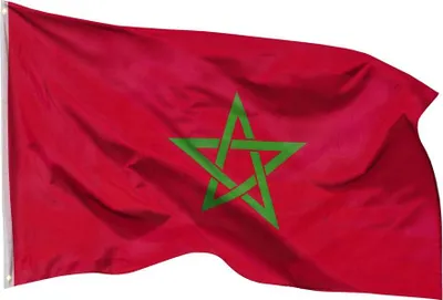 Immagine prodotto di PHENO FLAGS Bandiera Marocco 90 x 150 cm Bandiera Marocco 2 occhielli