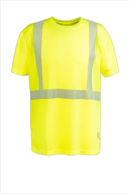 Produktbild von Planam Norit Warnschutz T-Shirt kurzarm Gr. 4XL gelb