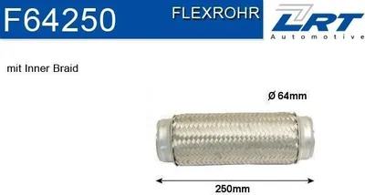 Produktbild von LRT F64250 Flexrohr Abgasanlage Auspuffrohr