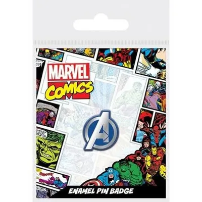 Produktbild von Marvel Avengers Offizielles Emaille Abzeichen 25 mm Durchmesser