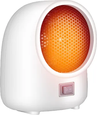 Produktbild von Mini-Heizung Schnelles Heizen Überhitzungsschutz Kleiner Raumwärmer für Heimtisch Weiß EU-Stecker 220V