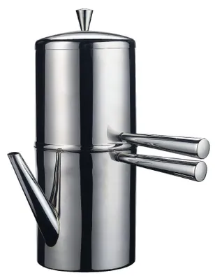 Immagine prodotto di ILSA Caffettiera Napoletana 3 Tazze In Acciaio Inox Cm 15,50X17X12