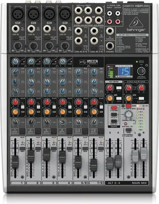 Image de Behringer Xenyx X1204USB table de mixage audio 12 canaux Gris
