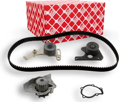 Produktbild von FEBI BILSTEIN 34640 Zahnriemensatz + Wasserpumpe für CITROËN Berlingo / Berlingo First (MF, GJK, GFK) passend für PEUGEOT 205 II (20A/C)
