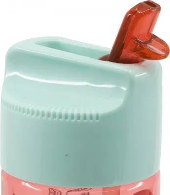 Produktbild von STOR Original Disney Minnie Kinder-Trinkflasche, 540 ml, aus Ecozen, wiederverwendbar und waschbar, mit abschraubbarem und tropffreiem Verschluss
