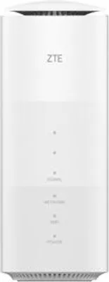 Zdjęcie produktu dla ZTE MC801A, Router sieci komórkowej, Biały, Sieć, Zasilanie, Moc sygnału, Wi-Fi, Gigabit Ethernet, 802.11a, 802.11b, 802.11g, Wi-Fi 4 (802.11n), Wi-Fi 5 (802.11ac), Wi-Fi 6 (802.11ax), 5 GHz