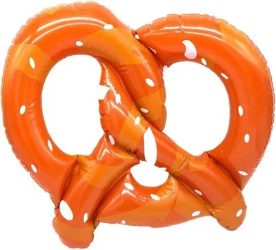 Produktbild von Aufblasbare Brezel 40 cm - Dekoration für  , Feiern & Bäckerei