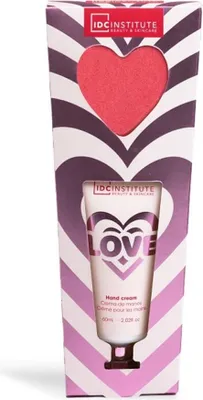 Produktbild von Pflege-Set In Love - 60 ml Handcreme + 80 g Badebombe - Feuchtigkeit, Entspannung, Geschenkset