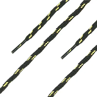 Produktbild von HAIX Schnürsenkel 905018,  180 cm schwarz/gelb