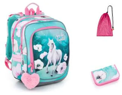 Produktbild von Schulrucksack-Set, 3-tlg. ENDY 22053 SET MEDIUM