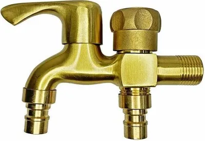 Produktbild von 2er-Pack Doppel-Wasserhahn aus hochwertigem Messing mit verchromter und vernickelter Oberfläche, frostgeschützt durch dichten Dichtungsring. Jeder Hahn verfügt über zwei unabhängige Auslässe (G1/2, 20 mm), ein klassisches Absperrventil und ein hochwertiges Kugelventil – ideal für Garten, Waschmaschine oder Bewässerung. Mit 115 mm Durchmesser, integriertem Feinfilter am unteren Auslass und werkzeugloser Montage an Wand oder Rohr. Robust, langlebig und vielseitig einsetzbar – drinnen wie draußen.