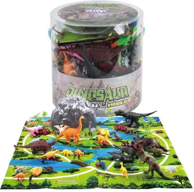 Produktbild von Woopie - WOOPIE Dinosaurier Figuren Set 34 tlg.