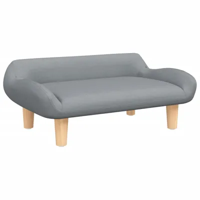 Immagine prodotto di Divano per Bambini Grigio Chiaro 70x40x24 cm in Tessuto