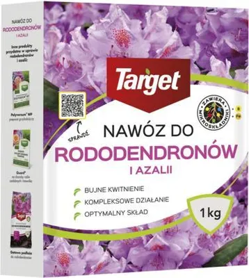 Zdjęcie produktu dla Nawóz do rododendronów i azalii z mikroskładnikami TARGET 1kg
