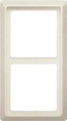 Immagine prodotto di Cornice Busch-Jaeger FR UP, doppia, per tutte le stagioni, IP44, bianca, 1 pz.