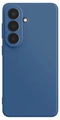 Immagine prodotto di Avizar, custodia in silicone Soft Touch per Galaxy S26, morbida e antiscivolo, blu