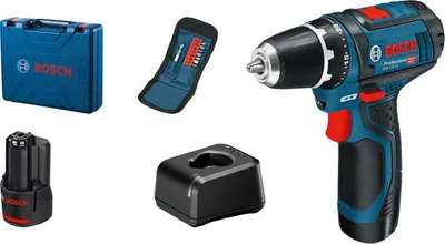 Produktbild von Akku-Bohrschrauber GSR 12V-15, 2 x Akku GBA 12V 2.0Ah in L-BOXX