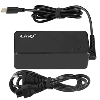 Immagine prodotto di Caricatore USB-C per laptop Power Delivery 65W LinQ, nero