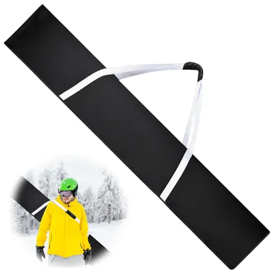 Productafbeelding van Skitas van 185 cm voor 1 paar ski's met handvat en schouderbandjes