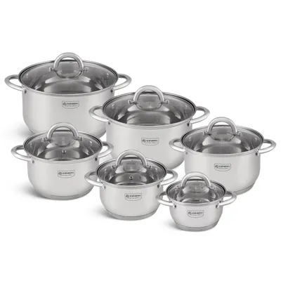 Produktbild von EDENBERG EB-4000 12-dielna súprava hrncov na varenie