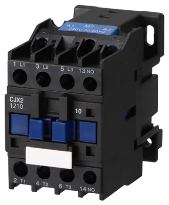 AC-Schütz CJX2-1210, AC220V, 4NO, 12A – zuverlässig & einfach installiert