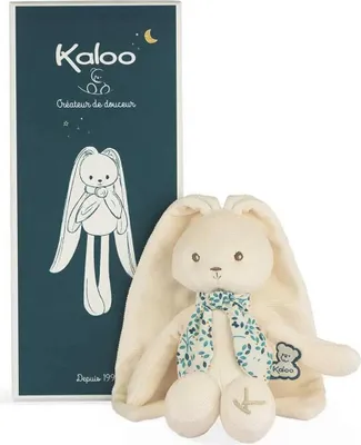 Image de Kaloo Lapin en peluche avec longues oreilles crème Lapinoo 25 cm