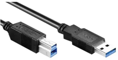Produktbild von Good Connections USB-A an USB-B 1,8m schwarz