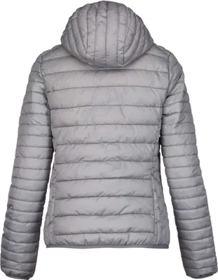 Produktbild von Kariban Damen Steppjacke Herbst Winter Jacke Parka Übergangsjacke, Größe:2XL, Farbe:Marl Silver