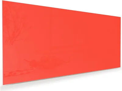 Produktbild von Glasbild 80x40cm in XXL für Wohnzimmer, Schlafzimmer Motiv Roter Hintergrund II