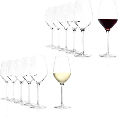 Produktbild von Stölzle Lausitz Exquisit Royal Weißweinkelch/Rotweinkelch Set 12 tlg